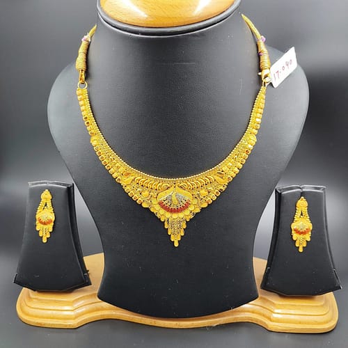 22 Karat Gold Necklace Set