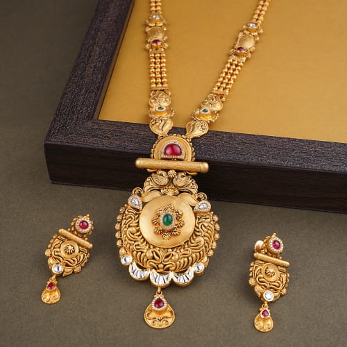 Long Antique Ranihar Sets