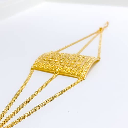 Stunning Rectangle Statement Bracelet - Image 2