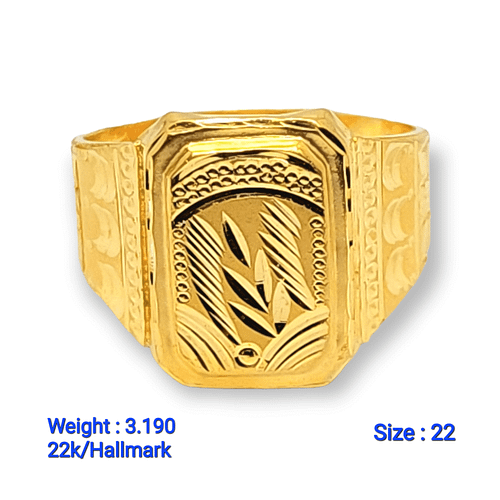 Gold Gents Ring