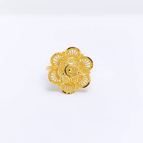 Stylish Blooming Flower Ring