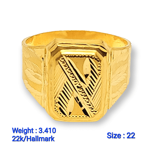 Gold Gents Ring