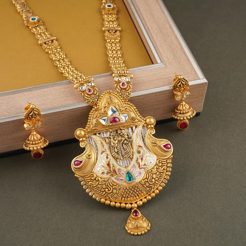 Long Antique Ranihar Sets