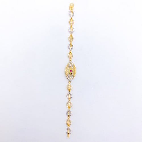 Ritzy CZ Link Bracelet - Image 5