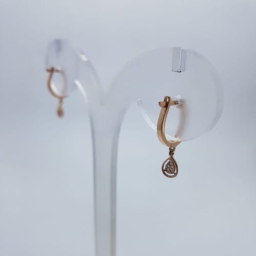 Pair of Rose Gold Bali - Image 3