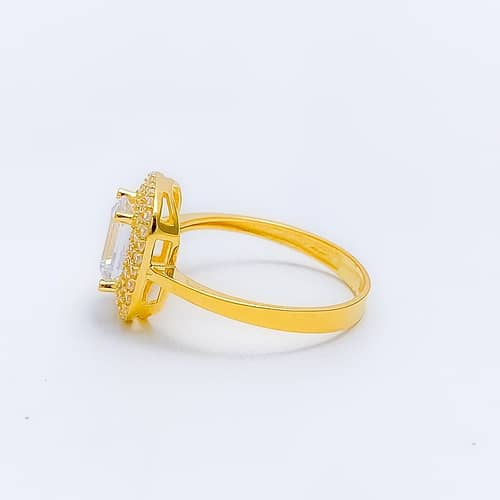Iconic CZ Halo Ring - Image 2