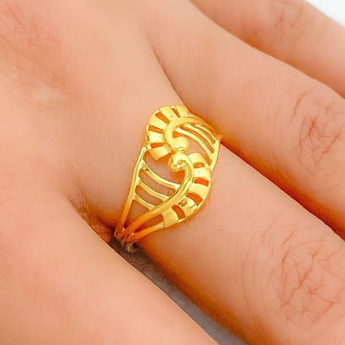 Contemporary Spiral Ring - Image 3