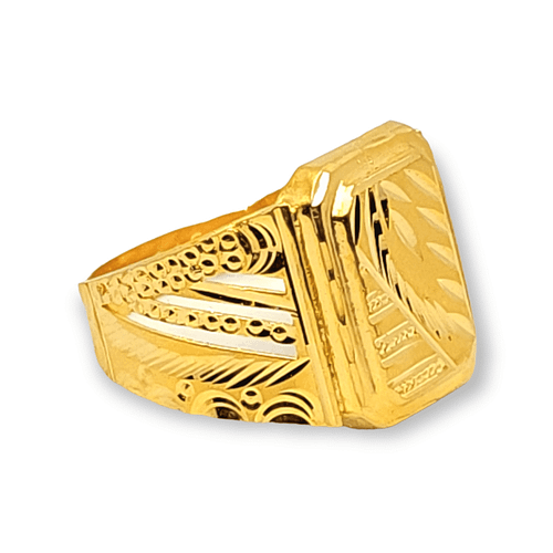 Gold Gents Ring - Image 2