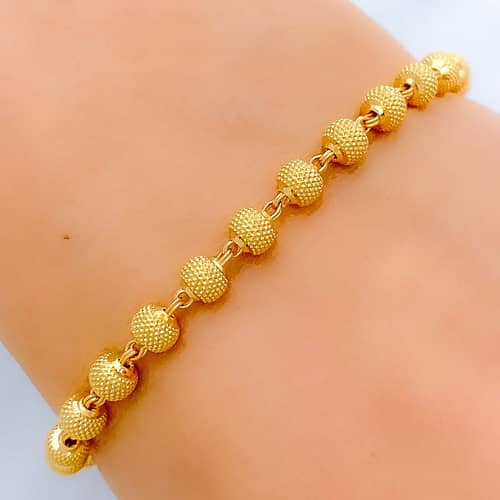 Chic Slender Gold Bracelet - Image 2