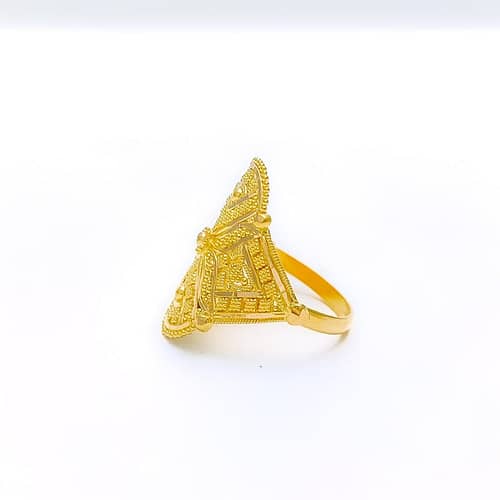 Elongated Bold Oval Ring - Image 3