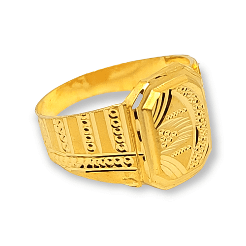 Gold Gents Ring - Image 2