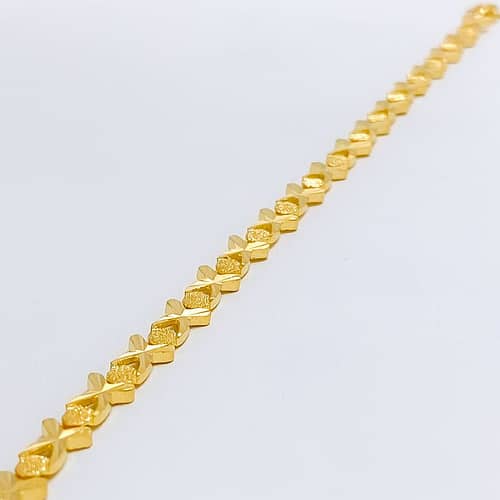 Dainty Sand Finish Bracelet - Image 4