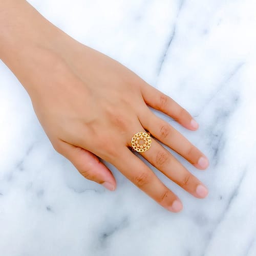 Majestic MultiTone Wreath Ring - Image 5