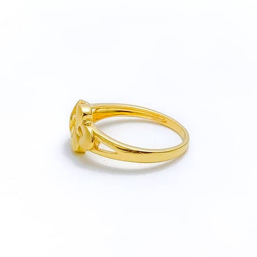 Modern Floral Ring - Image 3