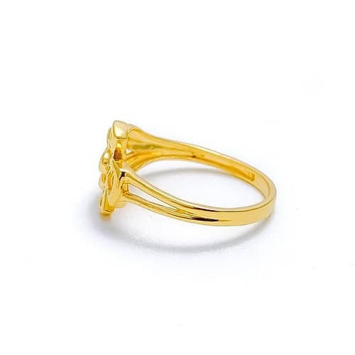 Elevated Floral Ring - Image 3