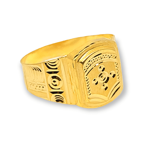 Gold Gents Ring - Image 2