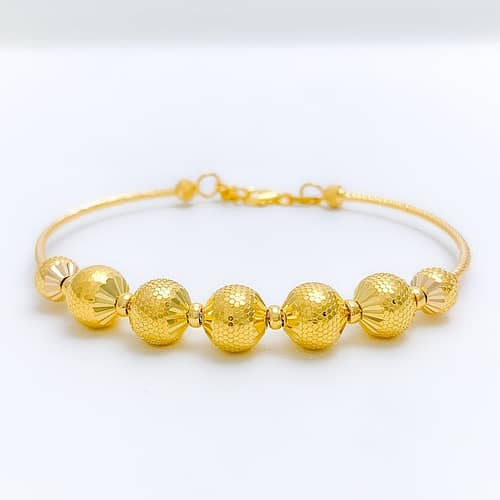 Upscale Disco Ball Wire Bracelet - Image 4