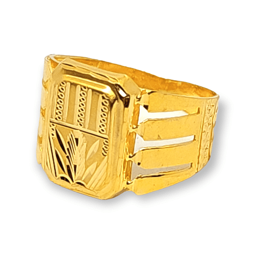 Gold Gents Ring - Image 3