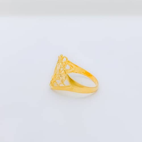 Dainty Bright Heart Adorned Ring - Image 3