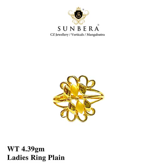 Ladies Plan Ring (3) No.15