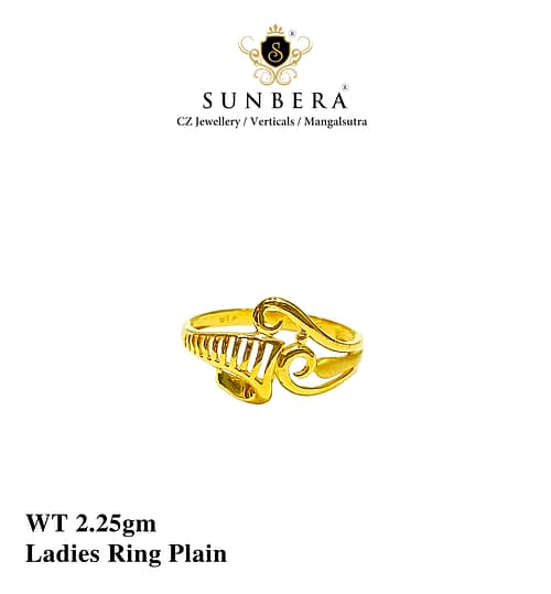 Ladies Plan Ring (3) No.23