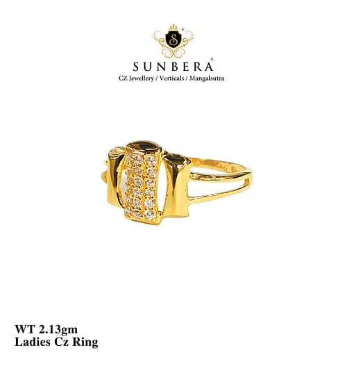 Ladies Cz Ring No.17
