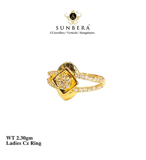 Ladies Cz Ring No.14