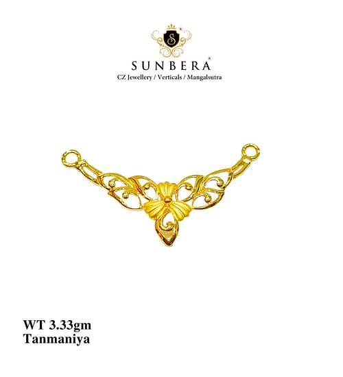 Mangal Sutra Plan Pendent No.1