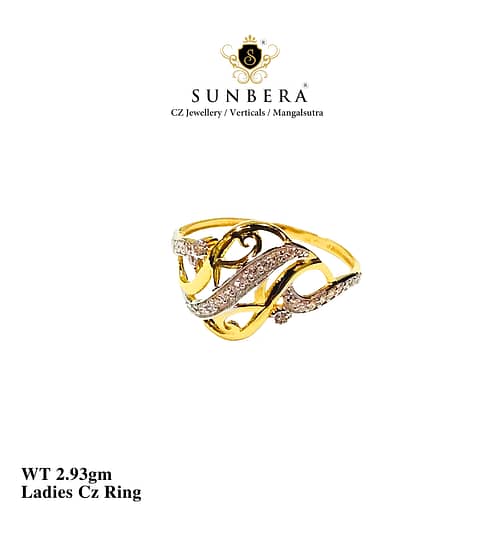 Ladies Cz Ring No.23