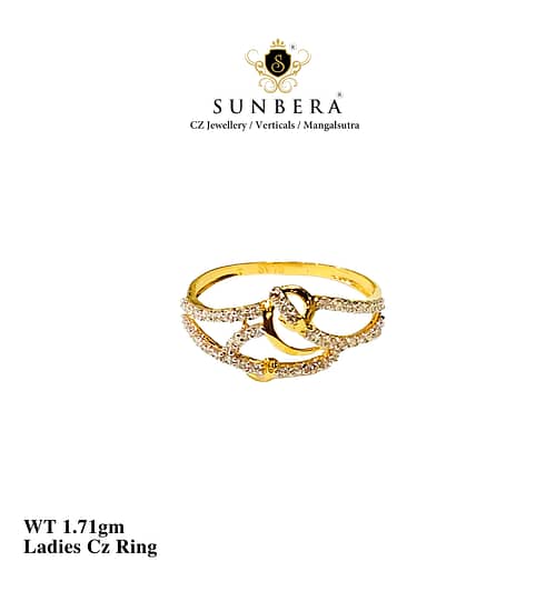 Ladies Cz Ring No.37