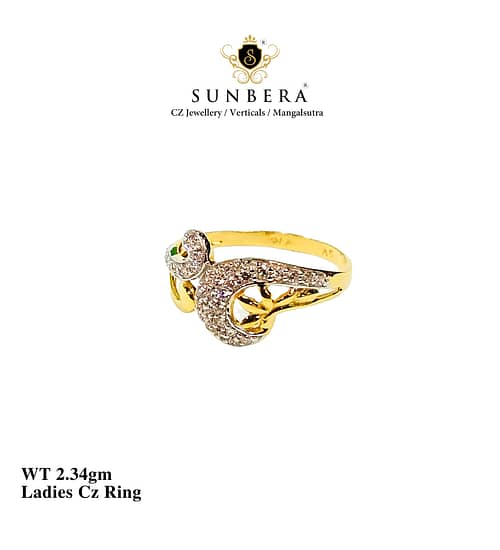 Ladies Cz Ring No.2