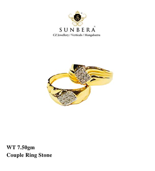 Couple Ring Stone No 20