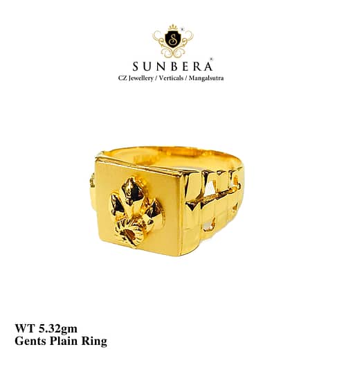 Gents Plain Ring 3 No 31