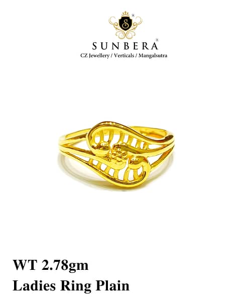 Ladies Plain Ring No 40