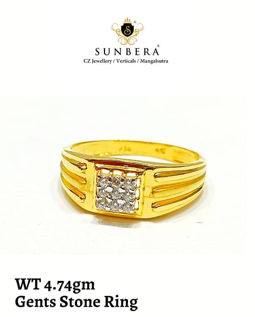 Gents Stone Ring 1 No 19