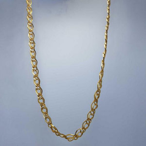 Etruscan Style Gold Chain